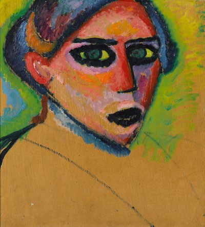 Volto di donna da Alexej von Jawlensky